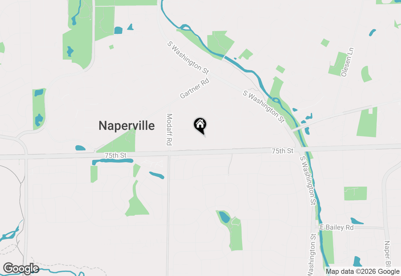 Map of 1232 Laurel Lane, Naperville, IL 60540