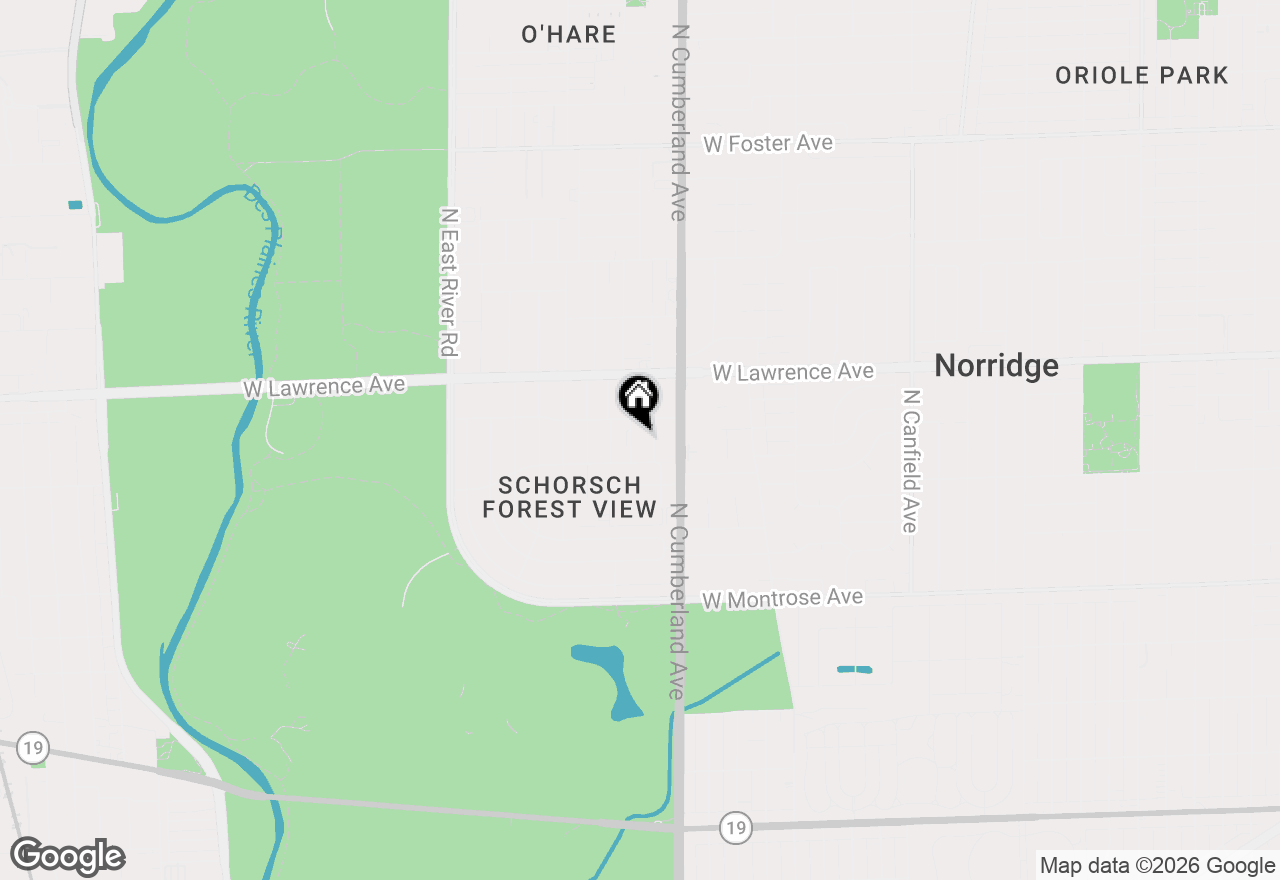 Map of 4623 N Chester Avenue #103W, Chicago, IL 60656