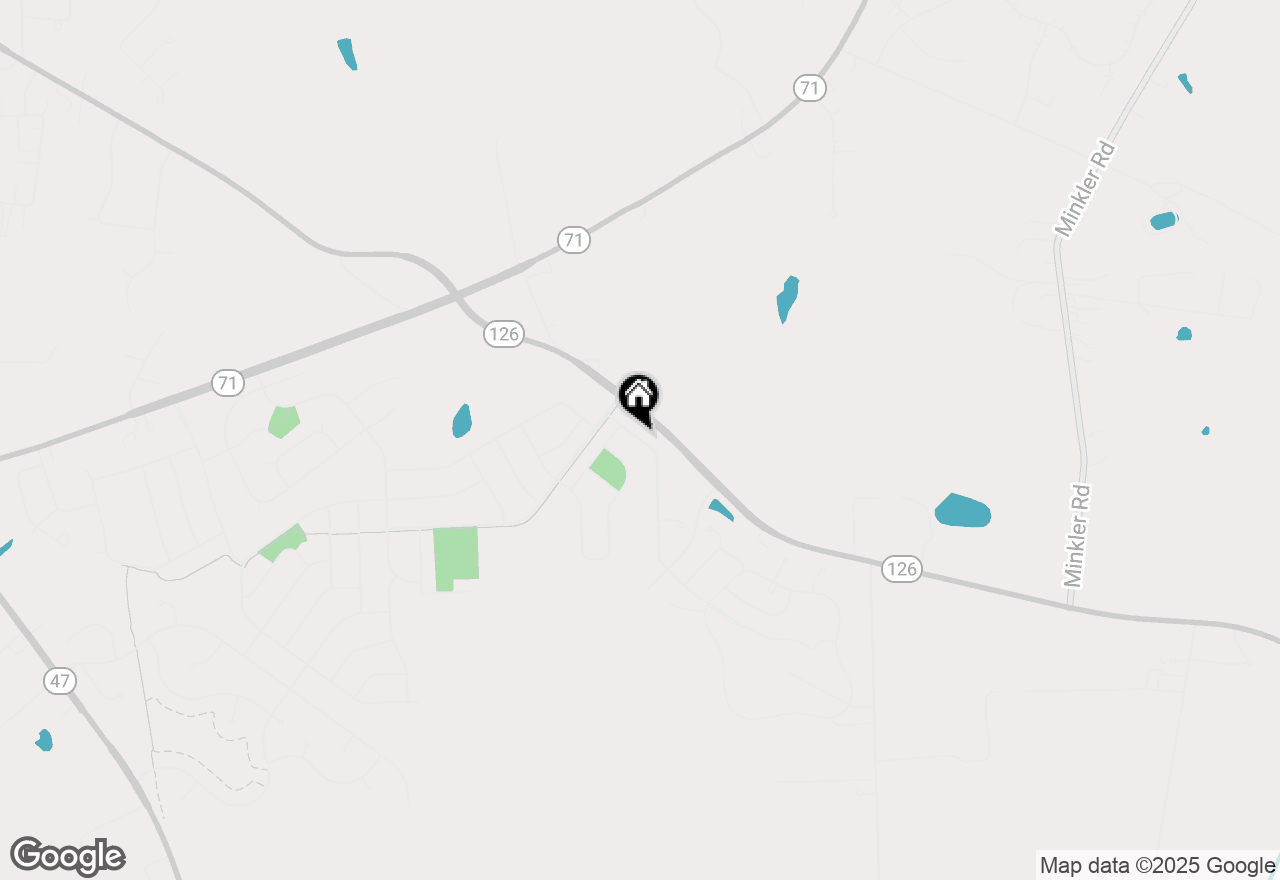 Map of 1887 Wren Road, Yorkville, IL 60560