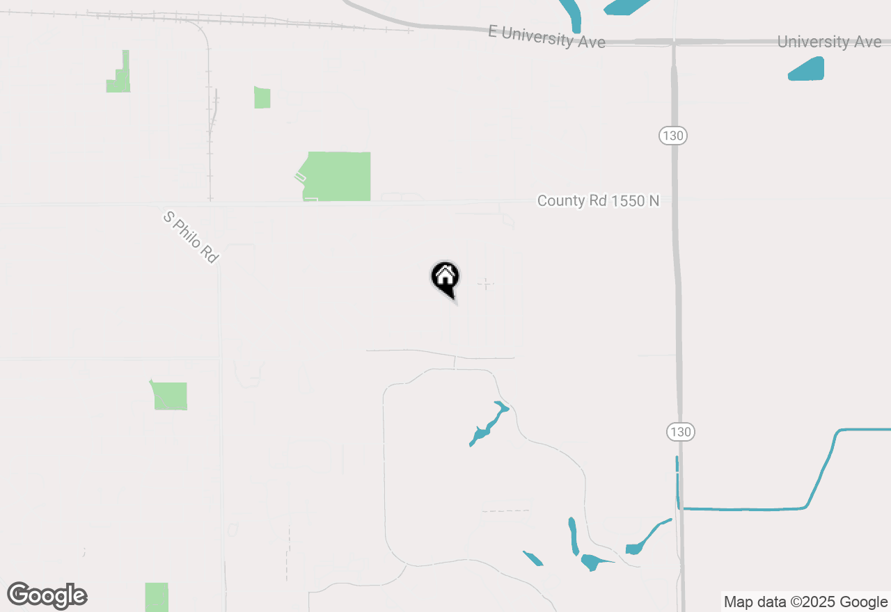 Map of 1412 Greenridge Drive, Urbana, IL 61802