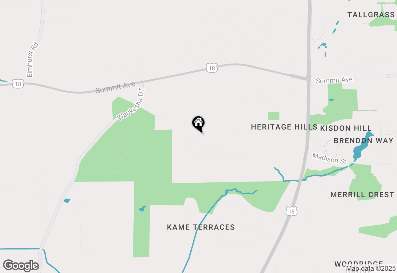 Map of 3709 Madison St, Waukesha, WI 53188