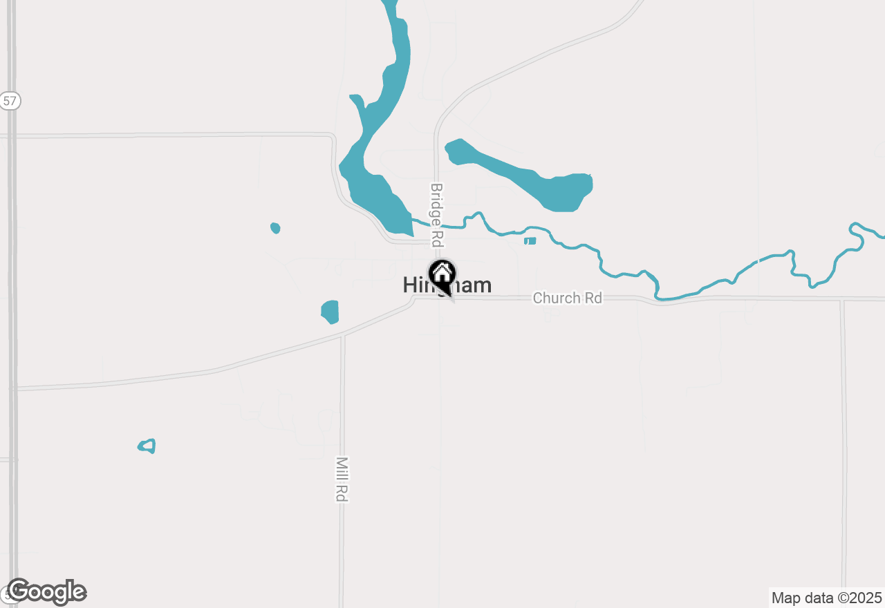 Map of W4399 Church Rd, Waldo, WI 53093