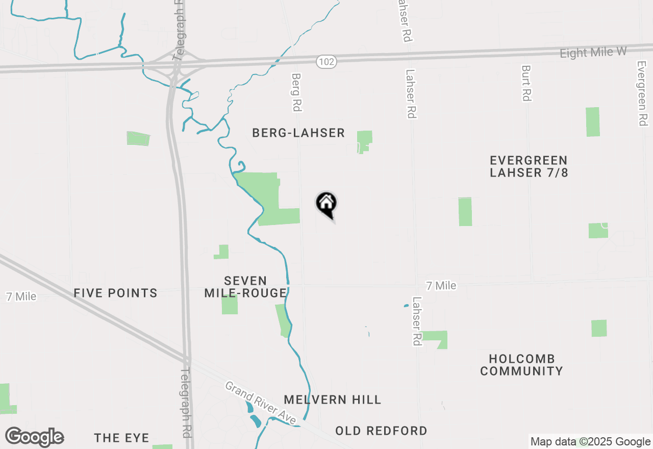 Map of 19431 Beaverland Street, Detroit, MI 48219