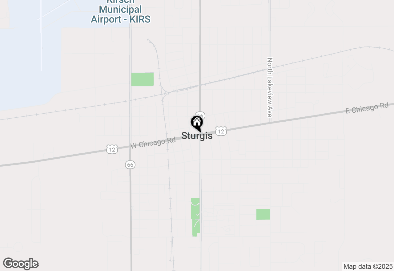 Map of 205 Chicago, Sturgis, MI 49091