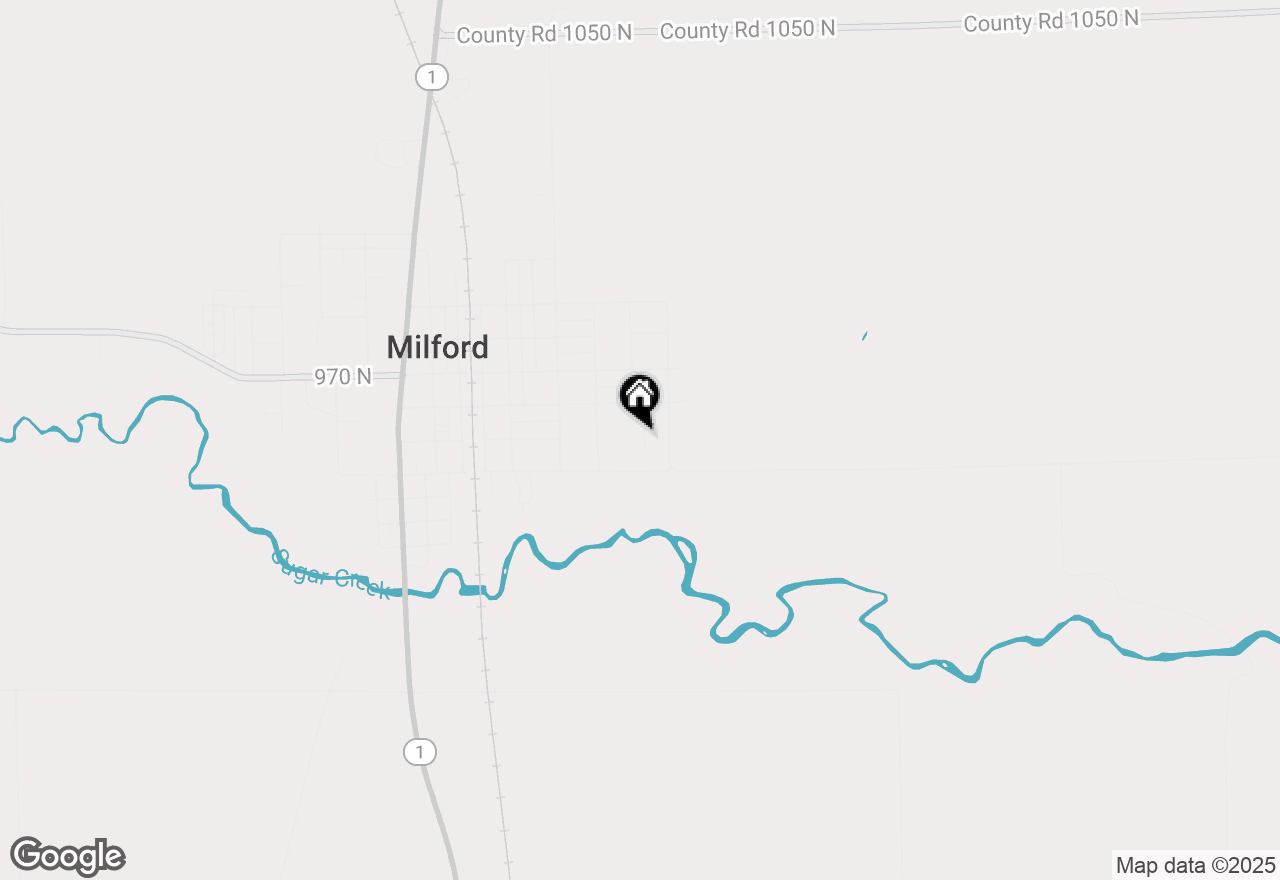 Map of 110 N Mansfield Avenue, Milford, IL 60953