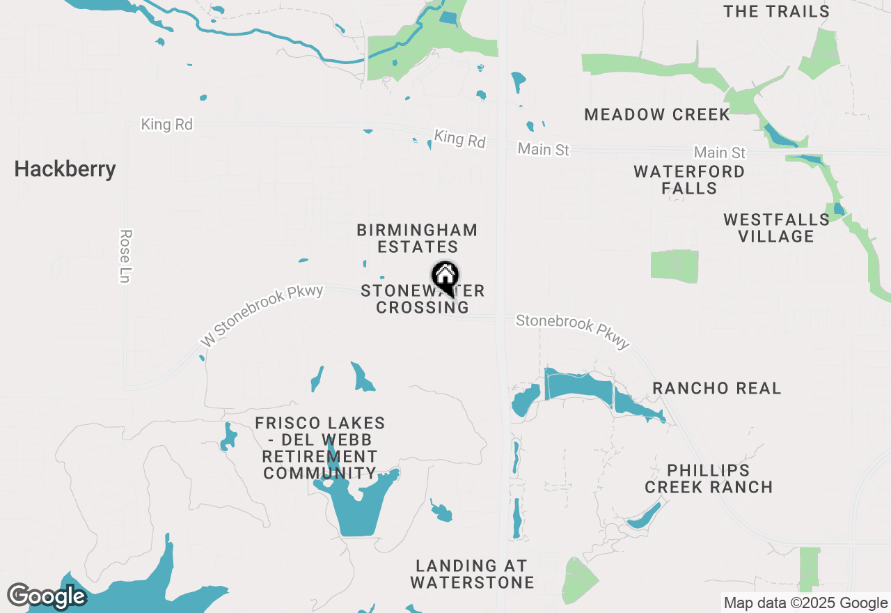 Map of 7944 Cherry Springs Court, Frisco, TX 75036