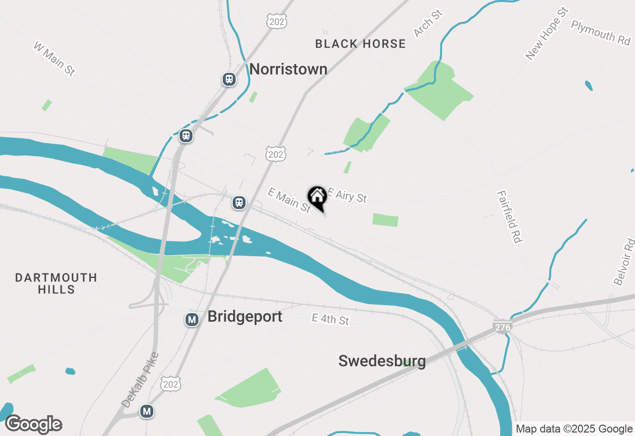 Map of 368 E Main Street, Norristown, PA 19401