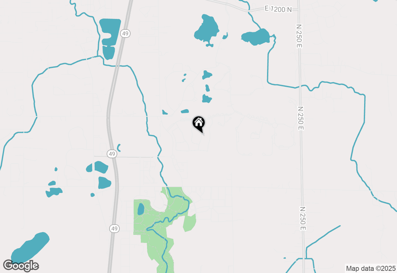 Map of 1840 Toms Court, Chesterton, IN 46304