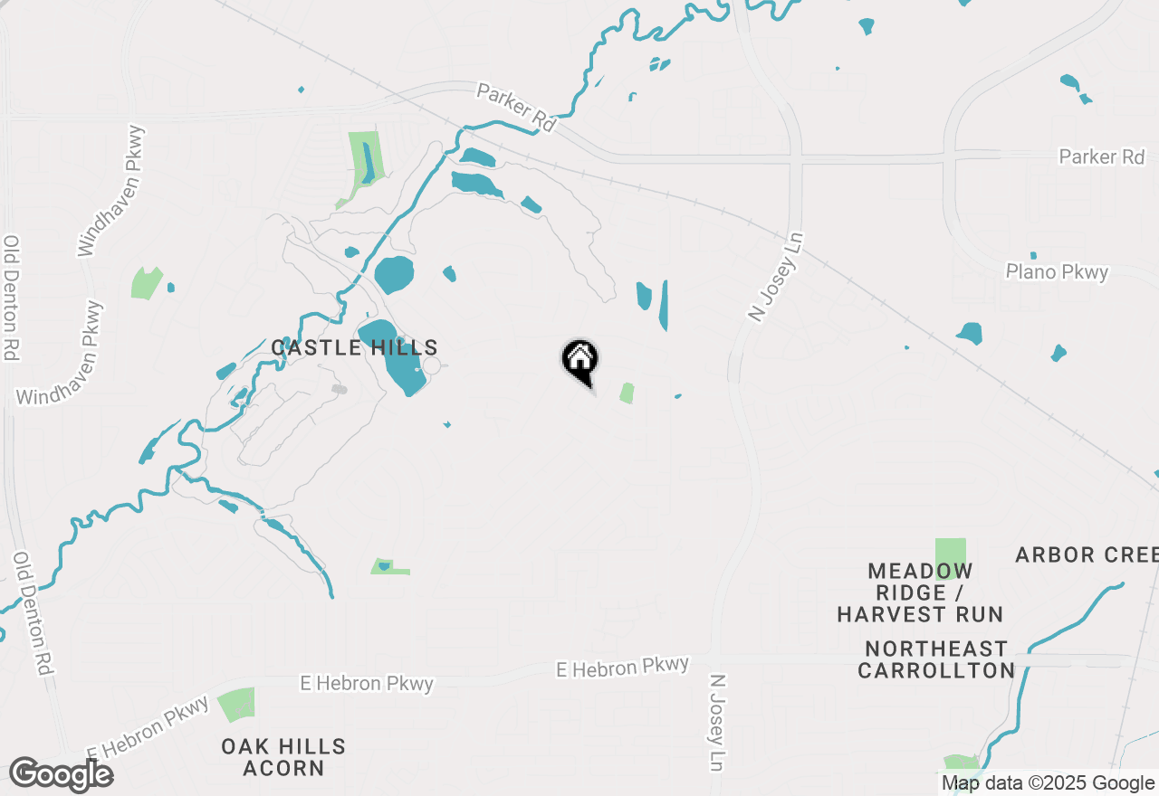 Map of 1006 Avalon Drive, Lewisville, TX 75056