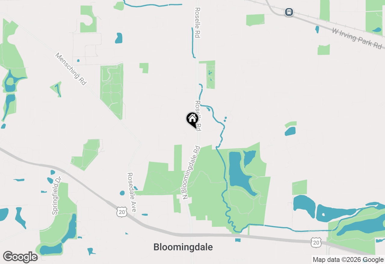 Map of 10 Picton Road, Roselle, IL 60172