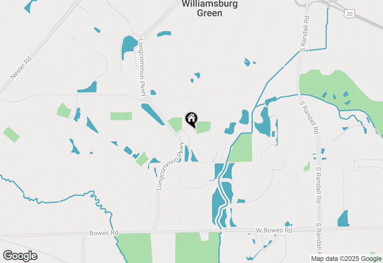 Map of 591 Waterford Road, Elgin, IL 60124