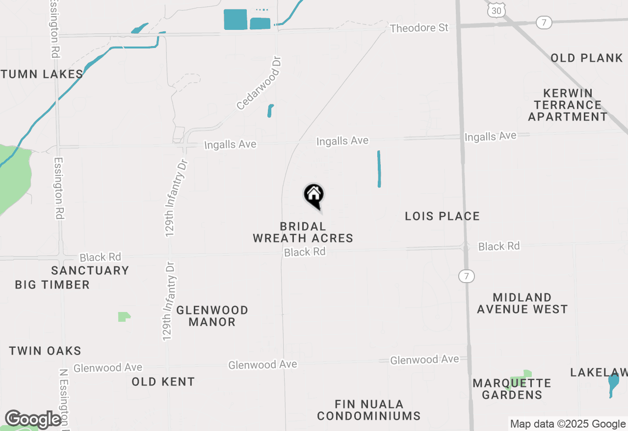 Map of 905 Brentwood Drive, Joliet, IL 60435