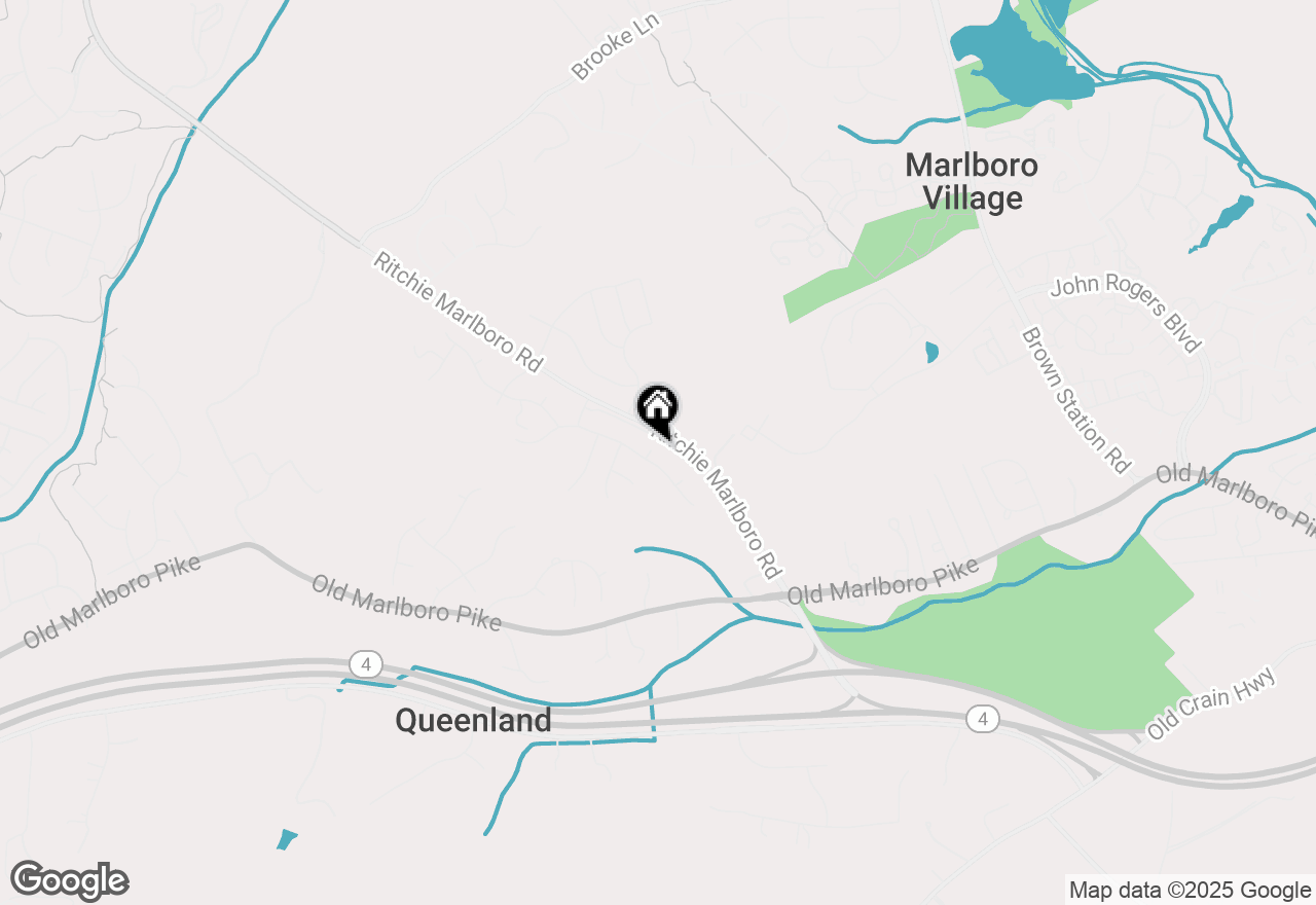 Map of 5002 Tideworth Terrace, Upper Marlboro, MD 20772