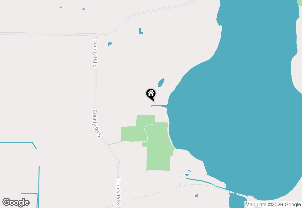 Map of W8394 Cedar Lane, Lake Mills, WI 53531