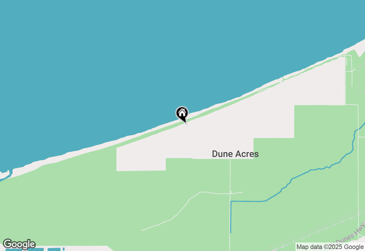 Map of 19 Hill Drive, Dune Acres, IN 46304