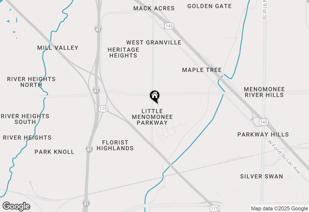 Map of 6310 N 107th St, Milwaukee, WI 53225