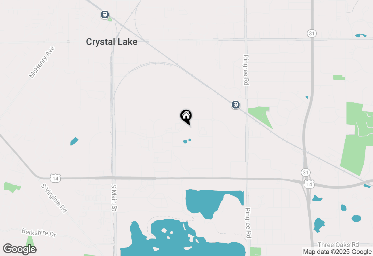 Map of 415 E Congress Parkway #E, Crystal Lake, IL 60014