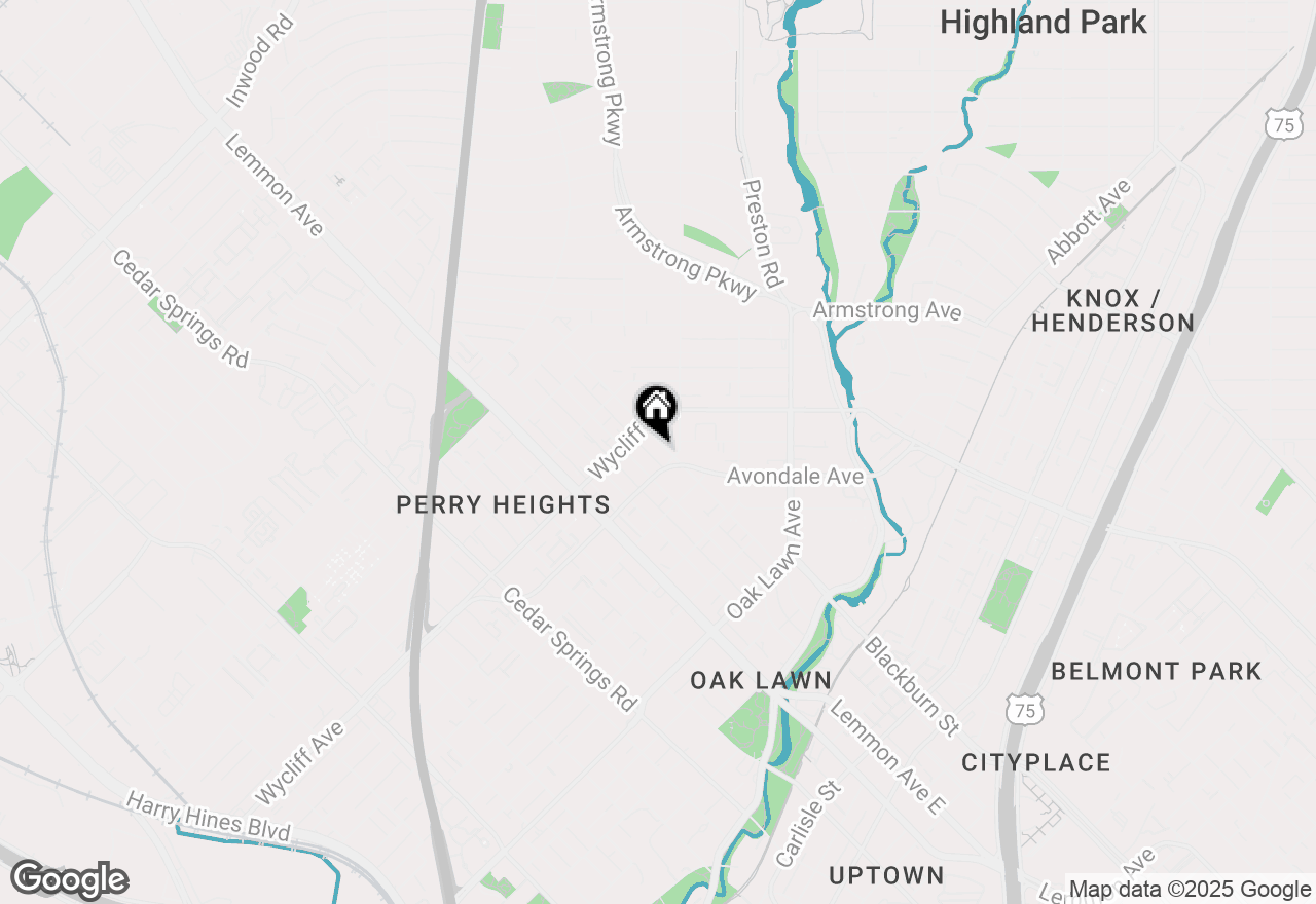 Map of 4203 Gilbert Avenue #217, Dallas, TX 75219