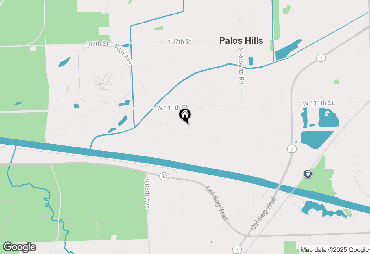Map of 4 Cour La Salle Court, Palos Hills, IL 60465