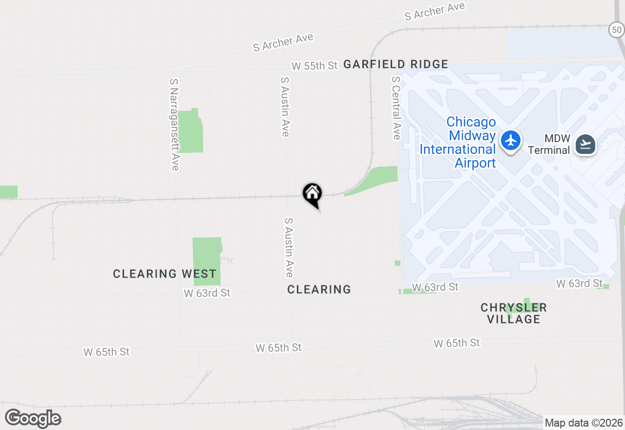 Map of 6016 S Mayfield Avenue, Chicago, IL 60638