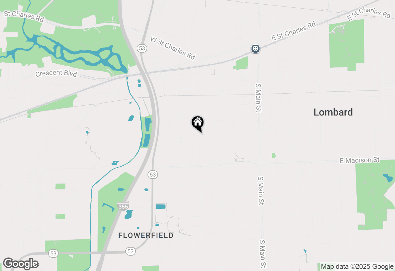 Map of 511 S Edson Avenue, Lombard, IL 60148