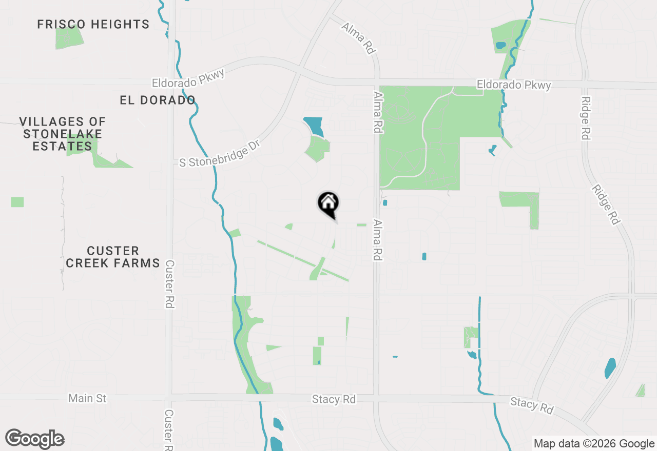 Map of 3501 Lone Mountain Trail, Mckinney, TX 75070