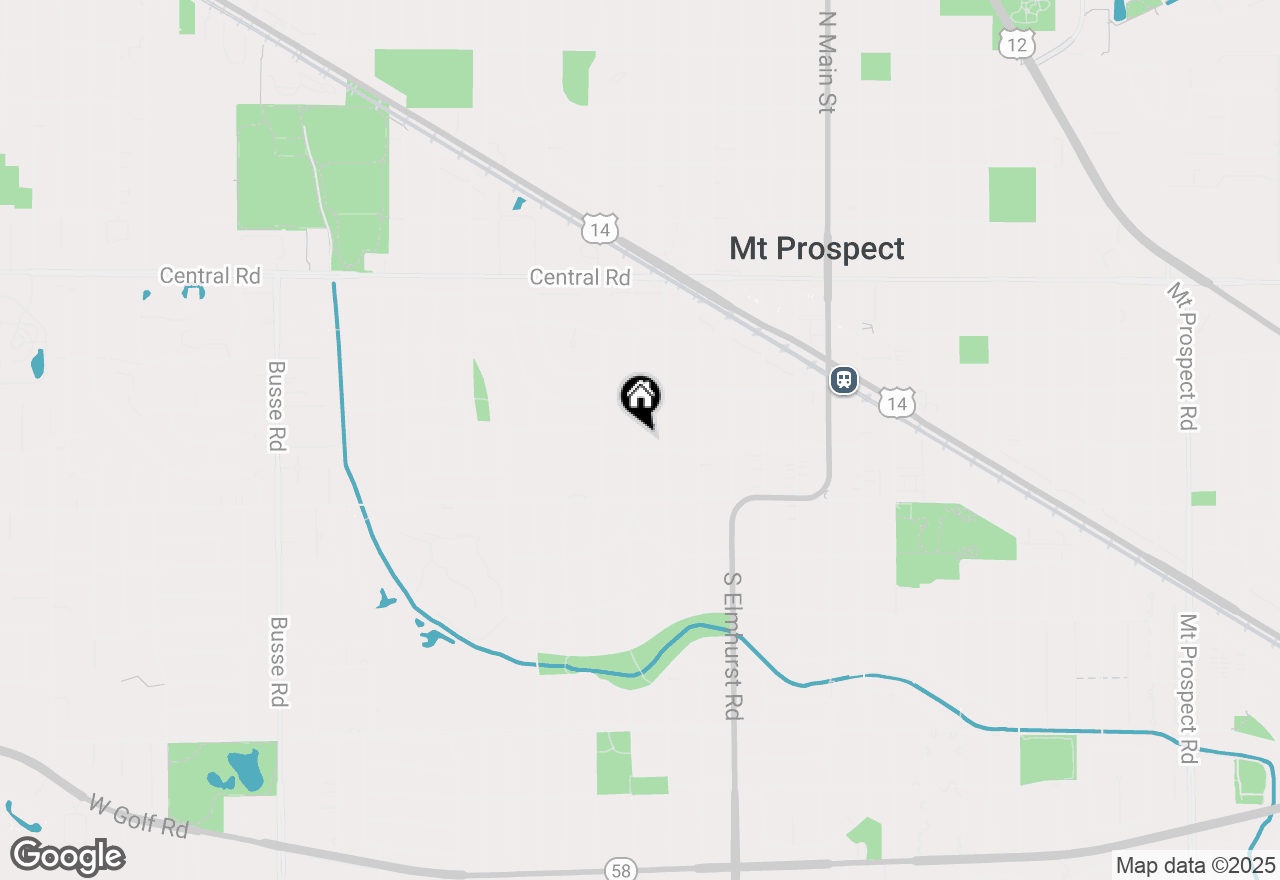 Map of 221 S Wa Pella Avenue, Mount Prospect, IL 60056