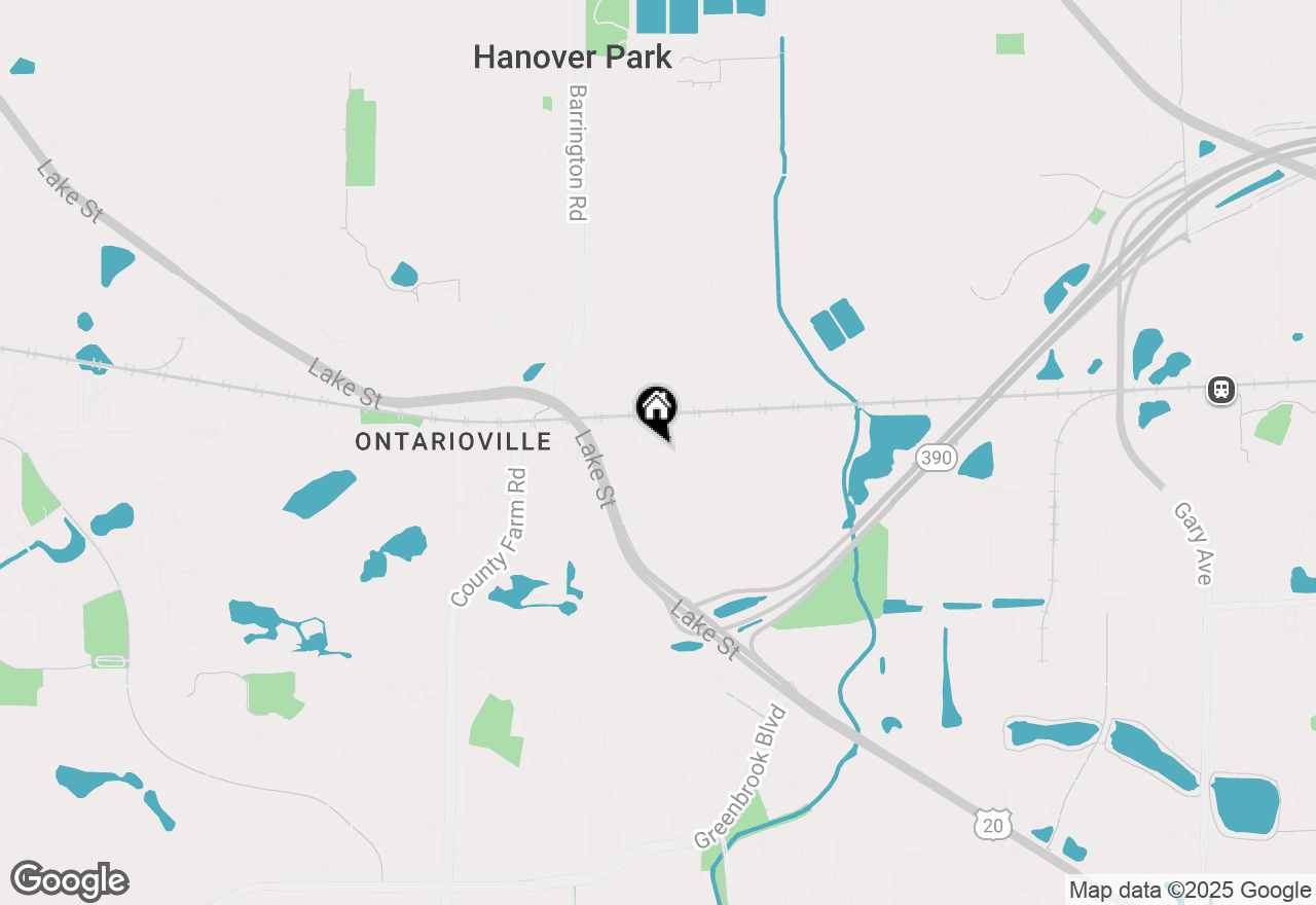 Map of 1417 Sacramento Drive #1417, Hanover Park, IL 60133
