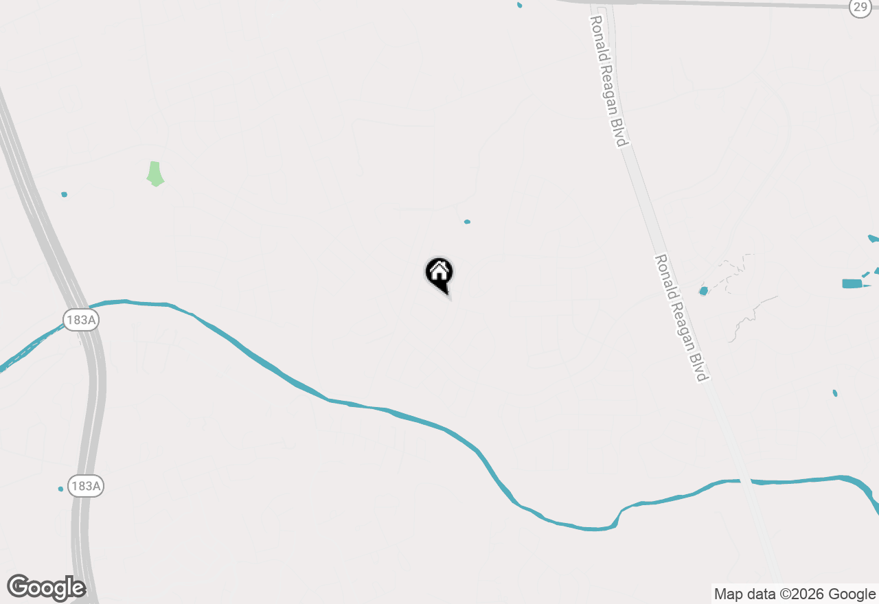 Map of 1840 Side Buster Trl, Leander, TX 78641