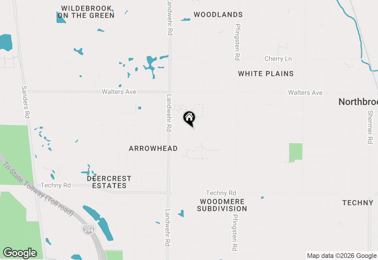 Map of 3075 Keystone Road, Northbrook, IL 60062