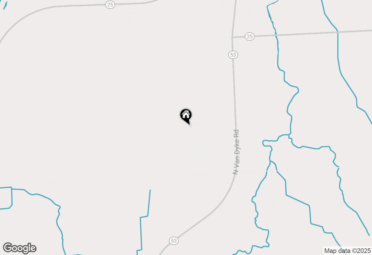 Map of 390 Starboard Drive, Port Austin, MI 48467