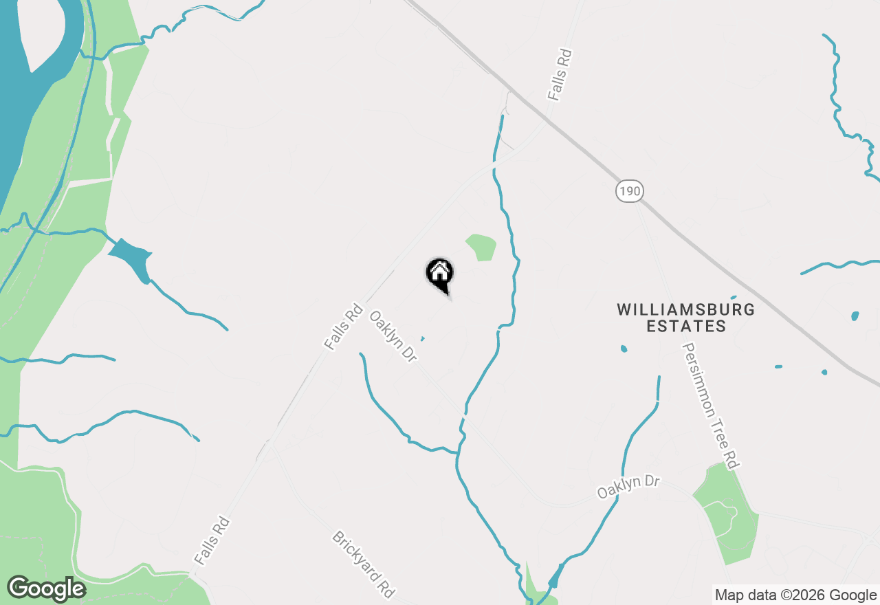 Map of 9328 Garden Court, Potomac, MD 20854