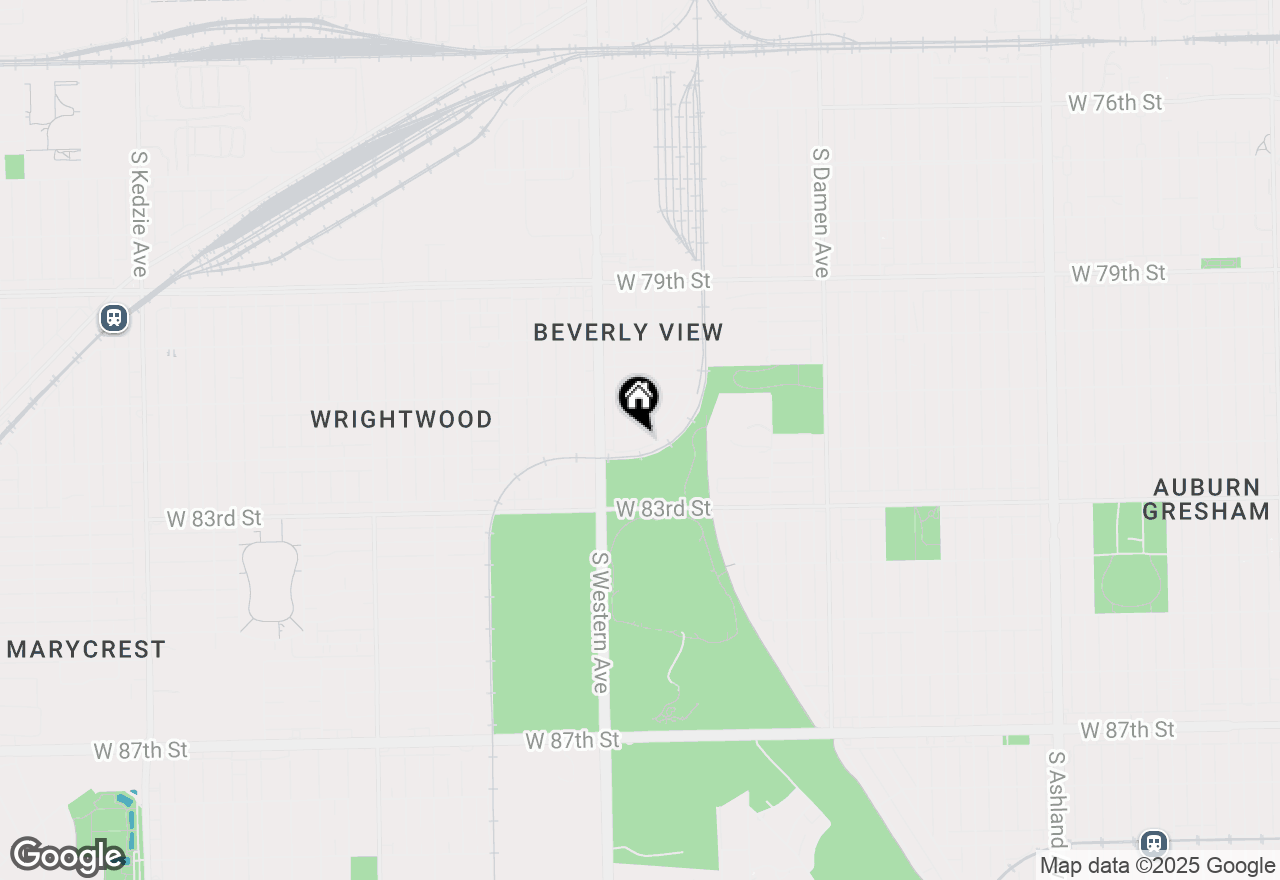 Map of 2321 W 81st Place, Chicago, IL 60620