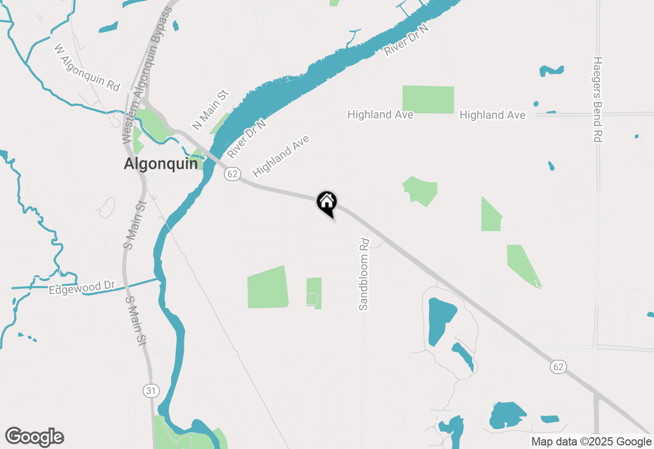 Map of 9 Woodview Lane, Algonquin, IL 60102