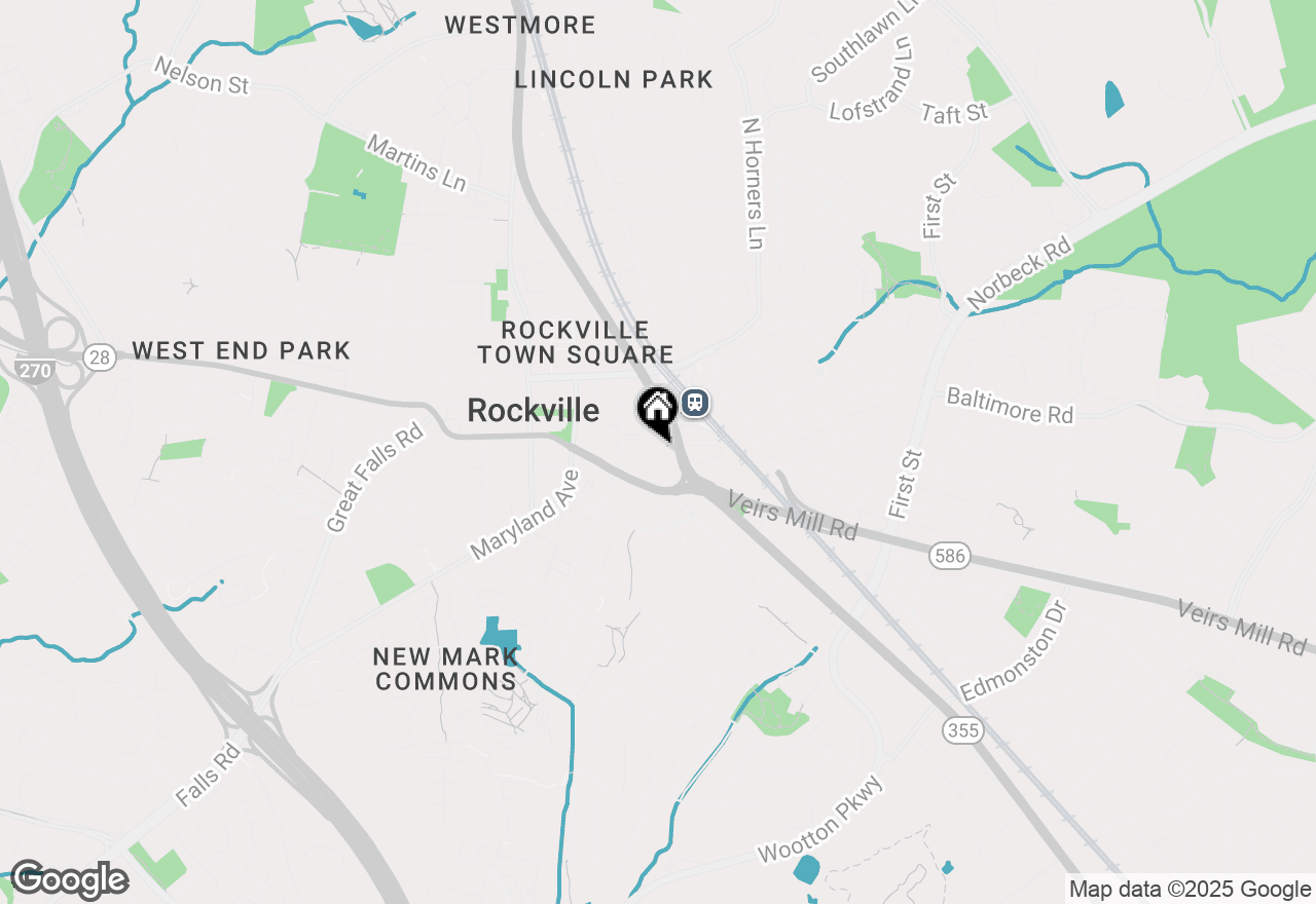 Map of 4 Monroe Street #4-1104, Rockville, MD 20850