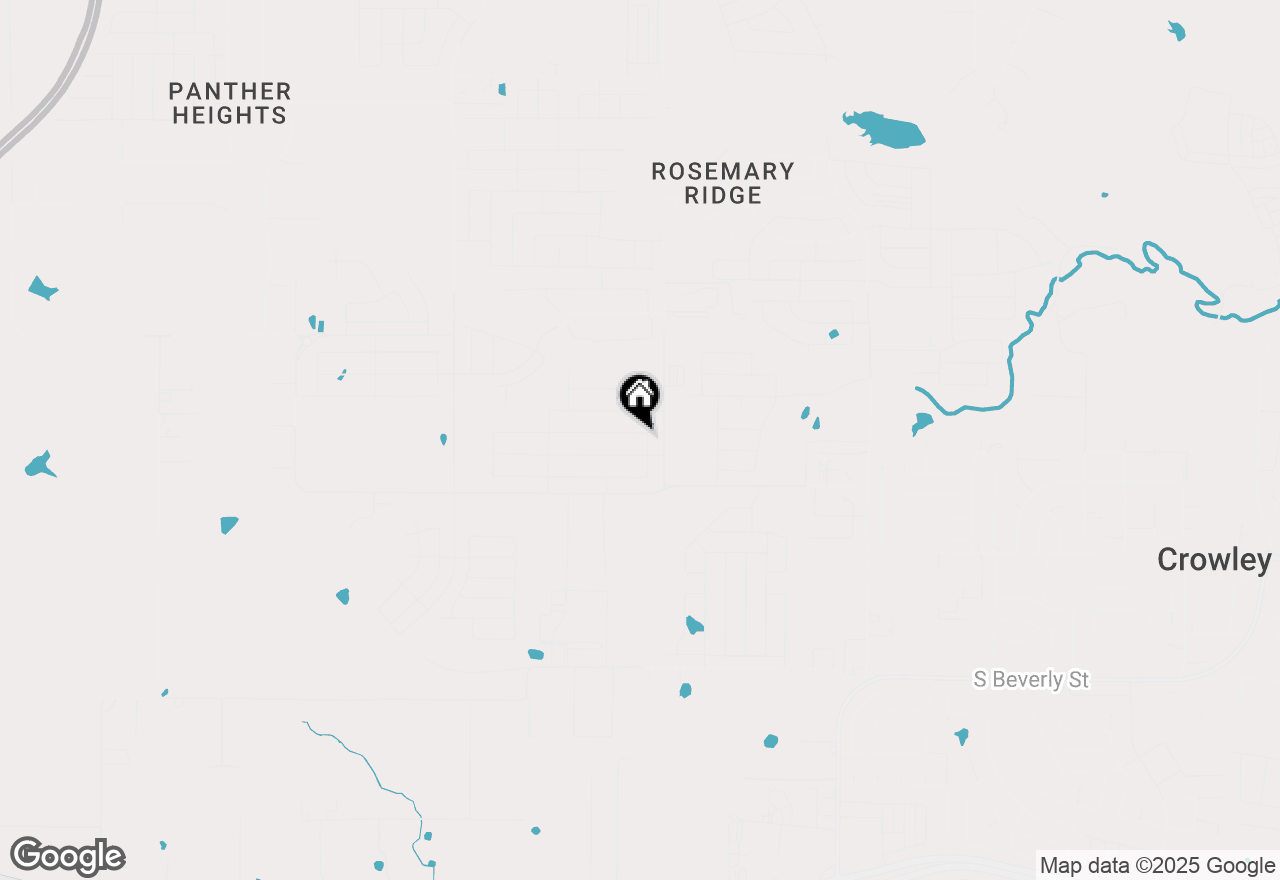 Map of 4405 Copper Point Drive, Fort Worth, TX 76036