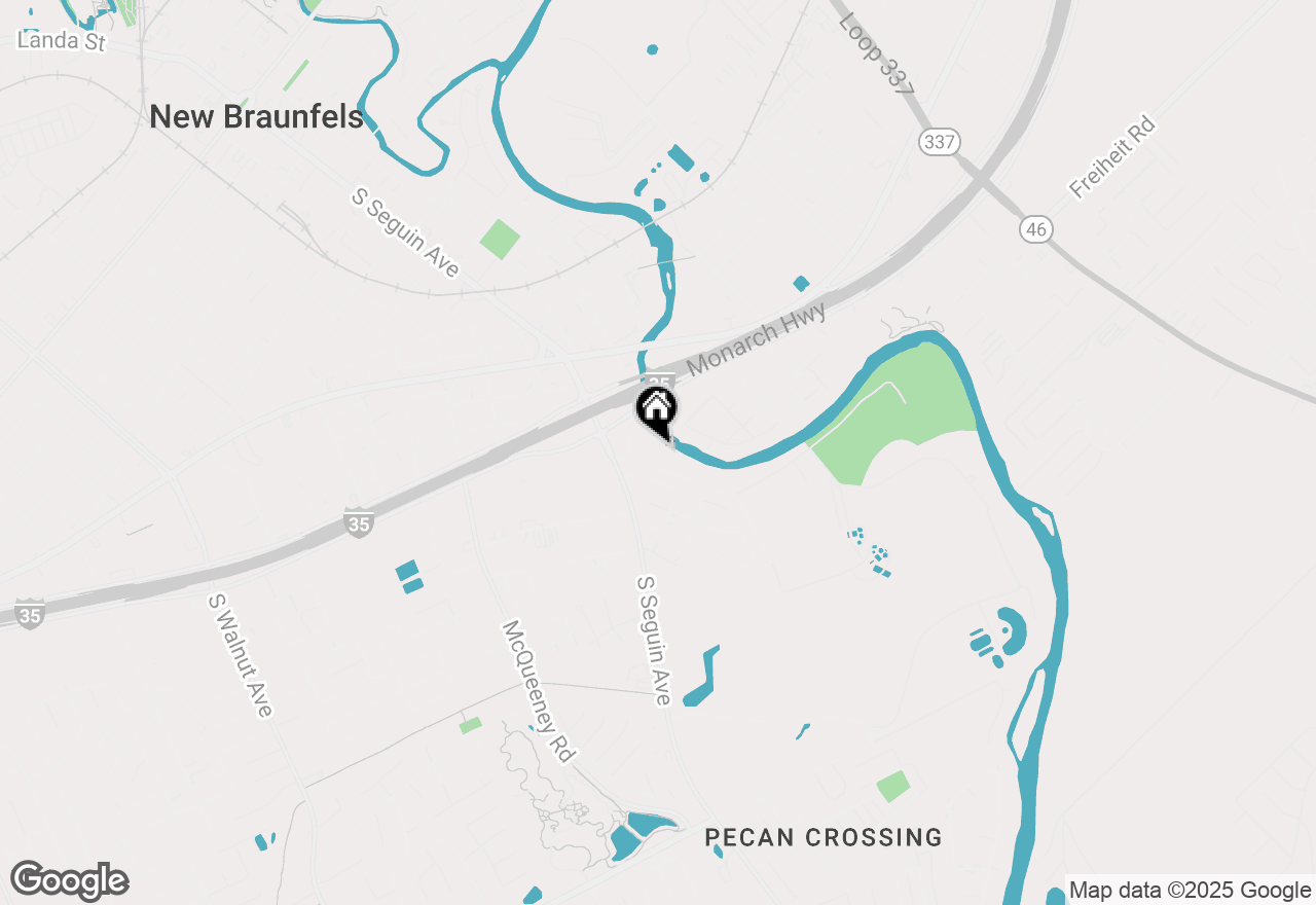 Map of 1641 Kuehler  #5, New Braunfels, TX 78130