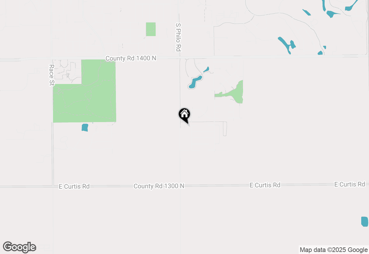 Map of 3412 Melissa Lane, Urbana, IL 61802