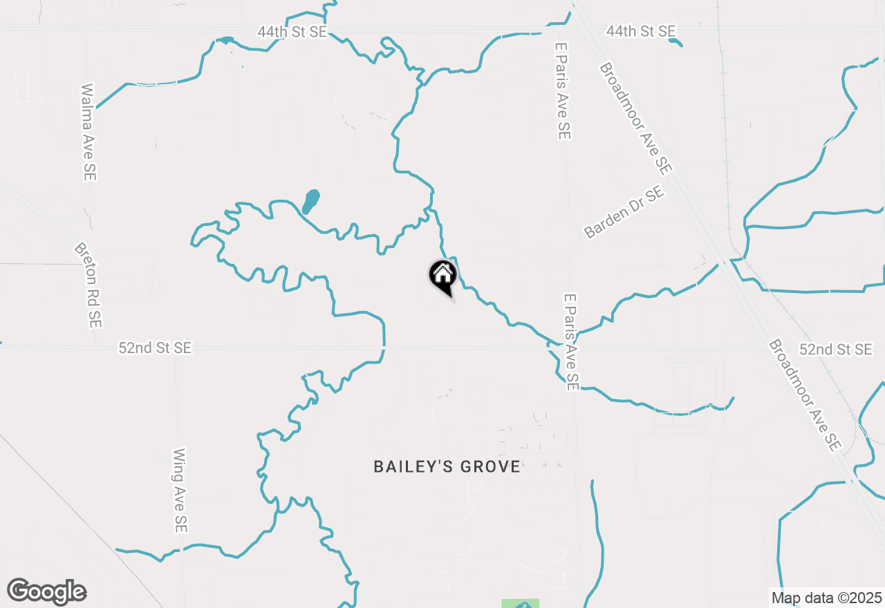 Map of 5090 Alyssum Drive Se, Kentwood, MI 49512