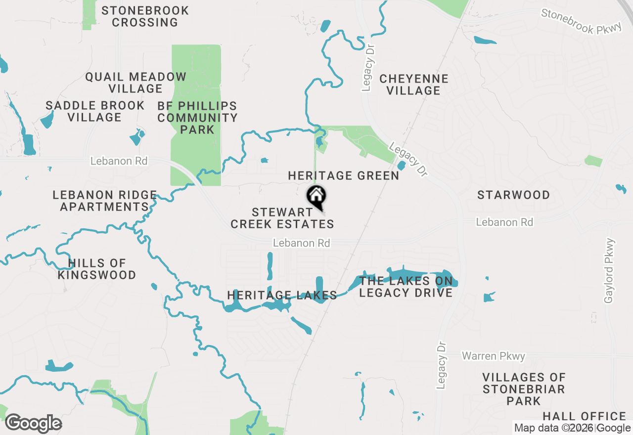 Map of 4321 Kenmare Trail, Frisco, TX 75034