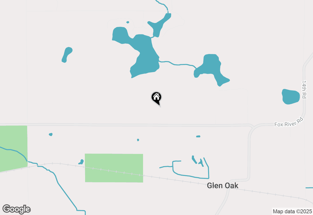 Map of W4218 County Road D, Packwaukee, WI 53949