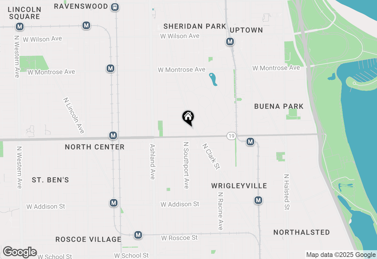 Map of 4021 N Southport Avenue #1, Chicago, IL 60613