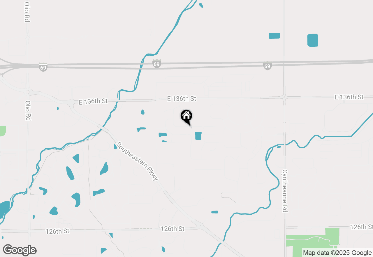 Map of 15003 Mancroft Drive, Fishers, IN 46037