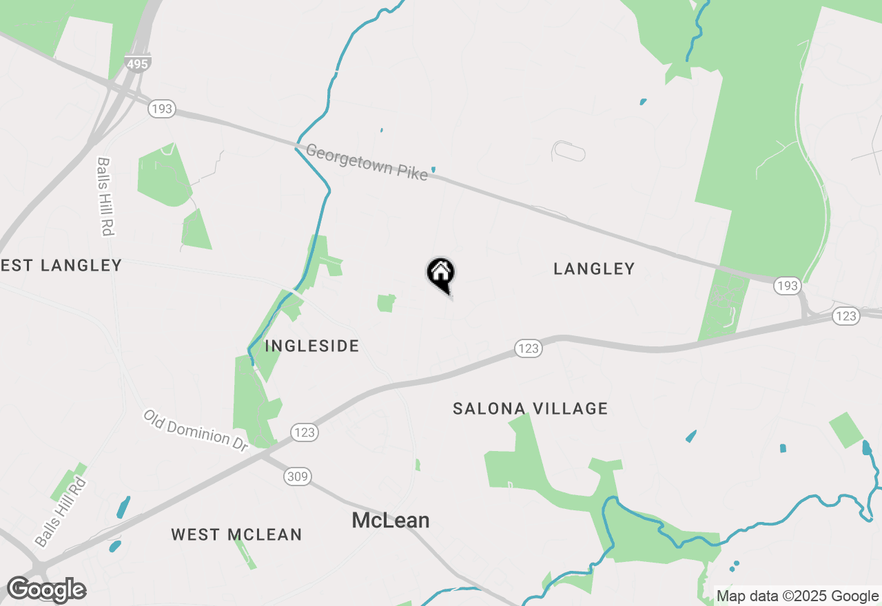 Map of 1124 Guilford Court, Mclean, VA 22101