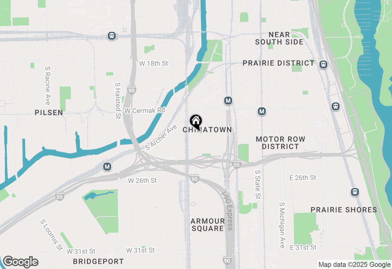 Map of 320 W 23rd Place #C, Chicago, IL 60616