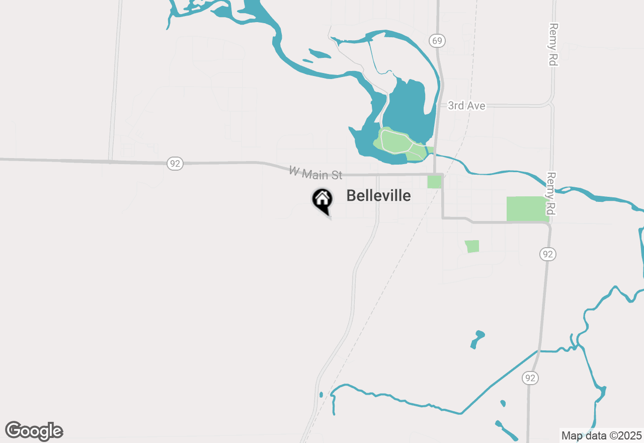 Map of N9673 County Road Cc, Belleville, WI 53508