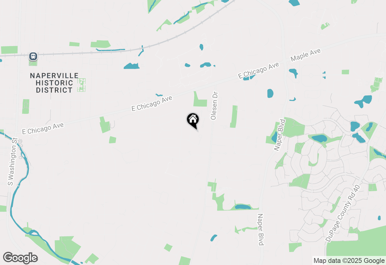 Map of 228 Pembroke Road, Naperville, IL 60540