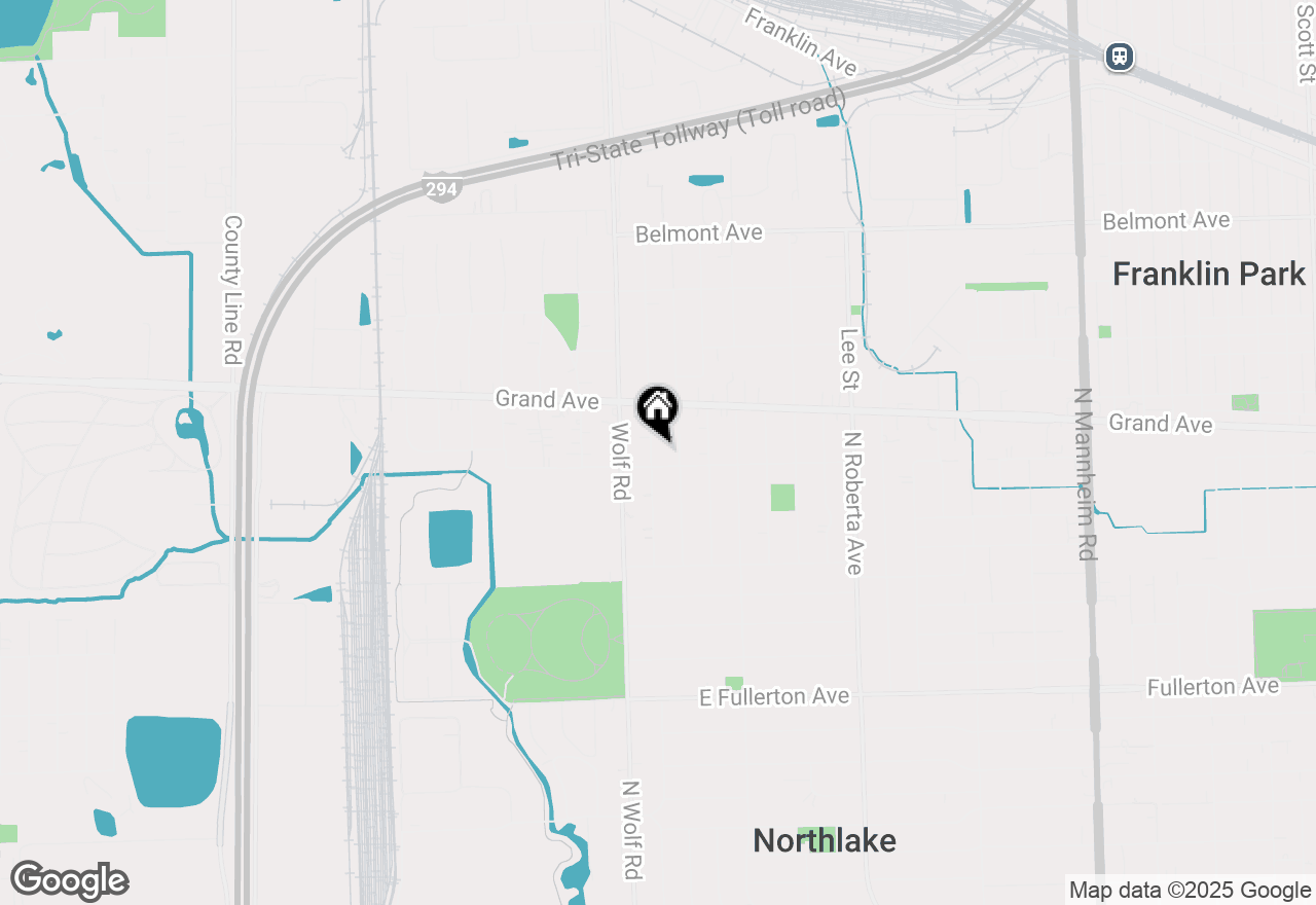 Map of 905 La Porte Avenue, Melrose Park, IL 60164