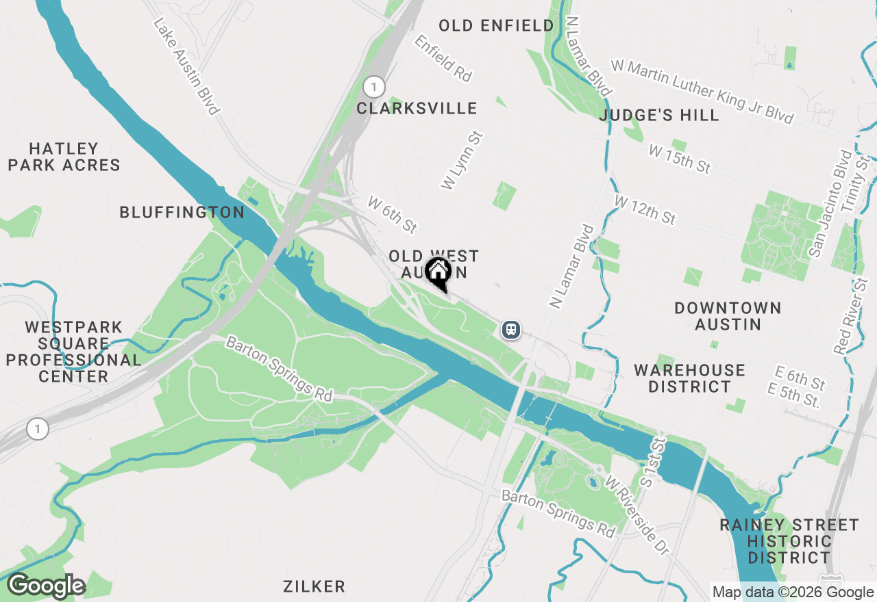 Map of 301 Pressler St #210, Austin, TX 78703