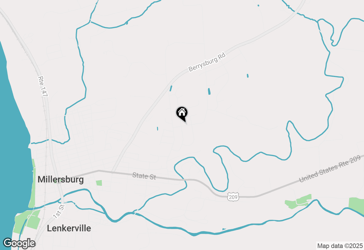Map of 300 Nelson Terrace, Millersburg, PA 17061